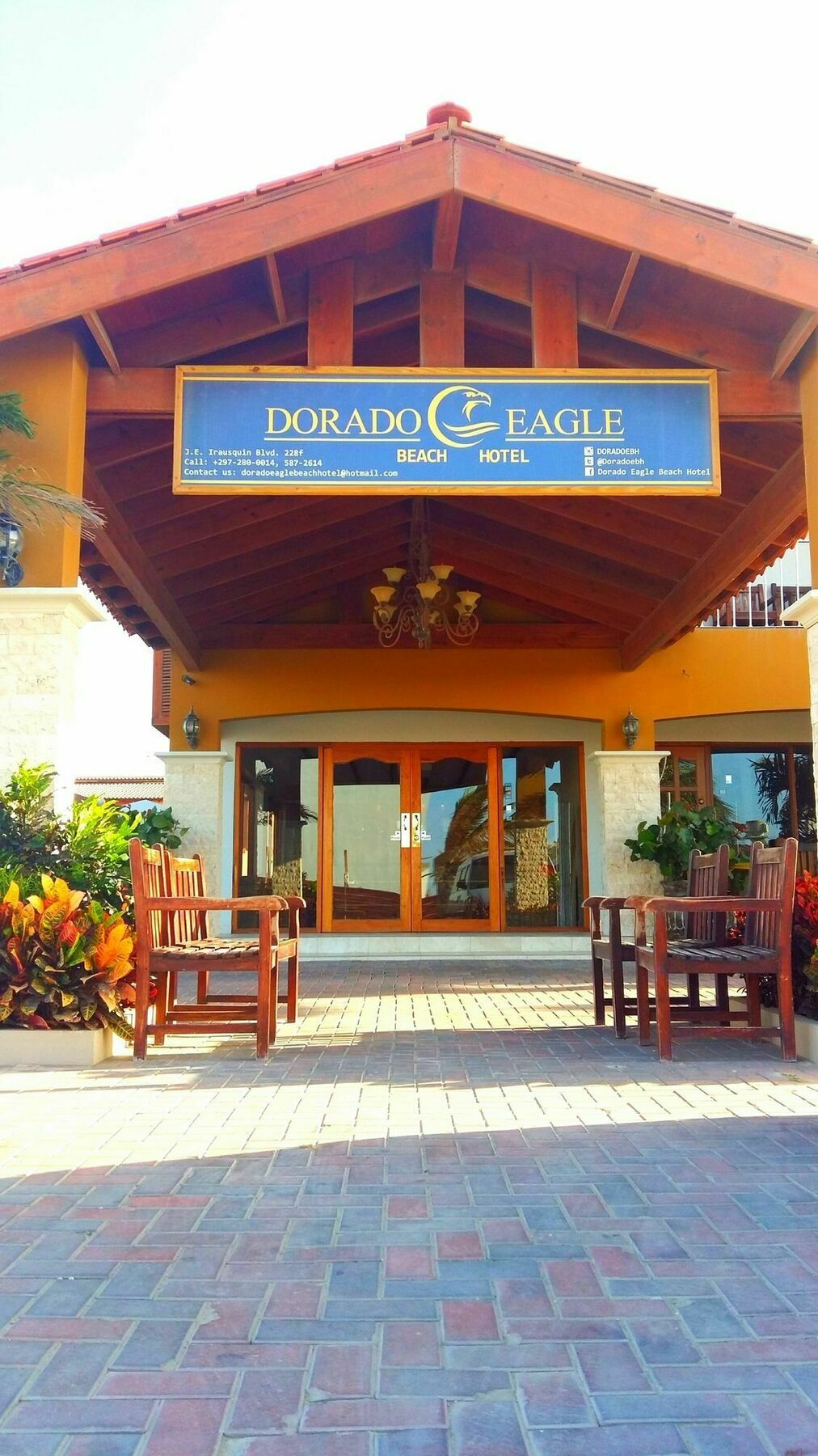 Dorado Eagle Beach Hotel Oranjestad Kültér fotó